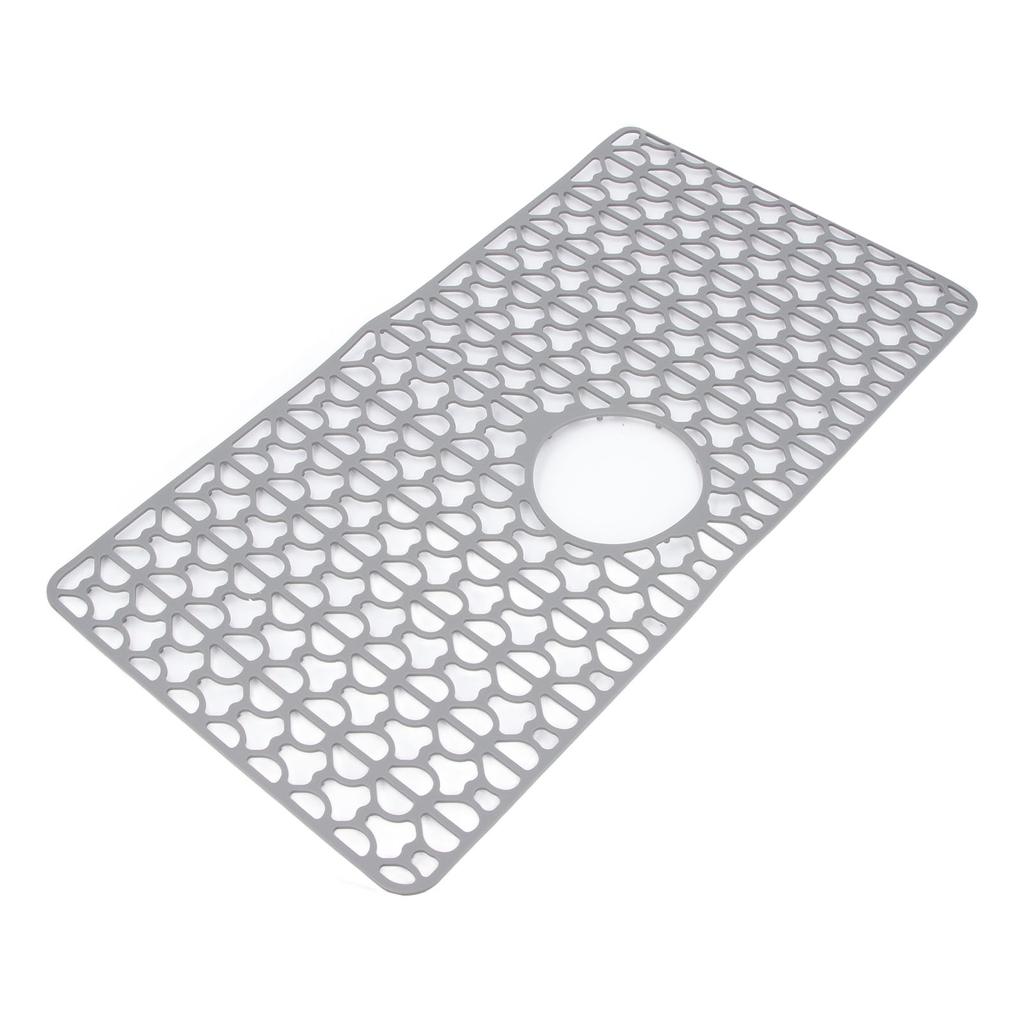 Kitchen Sink Mat Silicone Scratch Resistant Anti Slip Water Proof Reusable Multifunction for Dishes