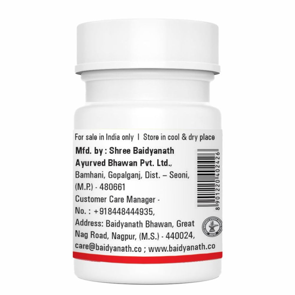 Baidyanath Asli Ayurved Vriddhivadhika Bati 40 Tablets X Pack of 2 for Digestive Wellness & Metabolism Support