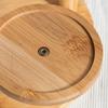 Tree Branch shape Desktop Flower Rack Bamboo Shelf Mini Flowerpot Holder  for Window