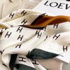 1116 New Korean Version Decorative Imitation Silk Small Silk Scarf Fashionable Foreign Style Spring and Autumn Professional Warm Scarf Spot Women