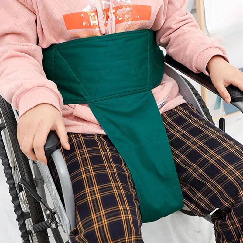 Wheelchair Seat Belt Anti-Slip Restraint Wheelchair Seatbelt Comfortable Safety Belt With Buckle Safety Strap For Paralyzed &