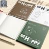 Hardcover Exquisite Planner: Simple Student Diary & Thick Notepad