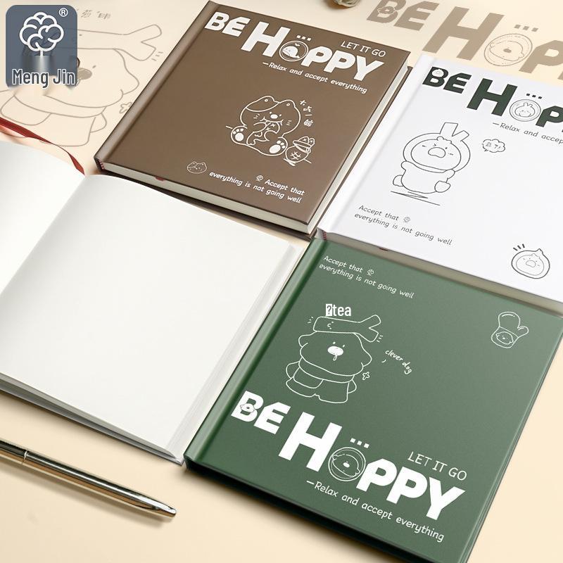 Hardcover Exquisite Planner: Simple Student Diary & Thick Notepad
