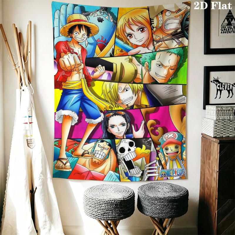 One Piece Wall Tapestry Aesthetic Wall Hanging Printed Fabric Blanket Decorative Tapestries For Bedroom Living Room Home Decor