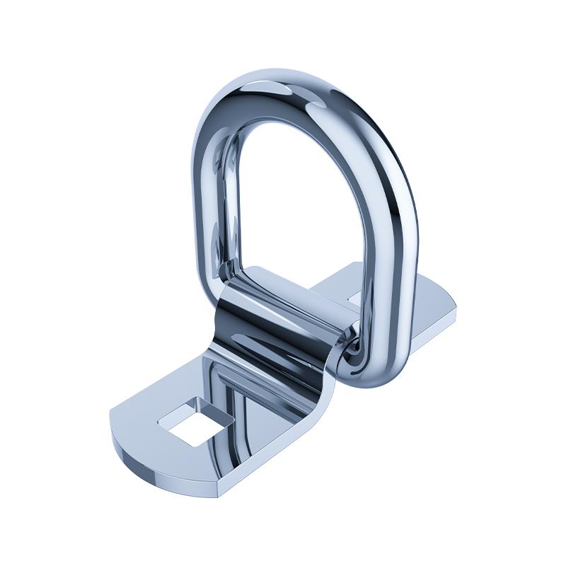 Quality Hidden Lock 4356 D Ring Custom Large Diameter Alloy Steel Forged Rigging Hardware Zinc Metal Drive Lock