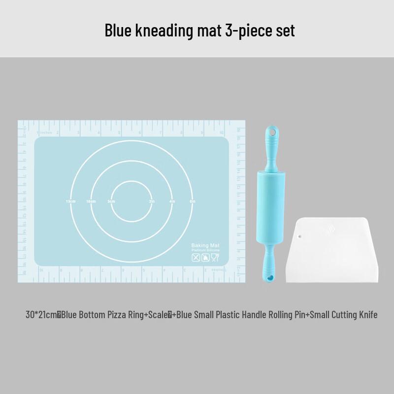 Wutuo Silicone Baking and Kneading Mat with Measurements