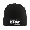 2026 New I Paused My Game To Be Here Knitted Hat Women's Men's Beanies Autumn Winter Hat Acrylic Retro Arcade Gaming Casual Cap