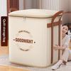 Extra Large Handle Clothes Storage Bag Organizer With Reinforced Handle For Blanket Comforters Bed Sheets Pillows Toy