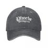 Phoebe Bridgers Merch Phoebe Bridgers White Logo Baseball Cap Snap Back Hat Luxury Unisex Hat Hood Dropshipping Women Unisexs