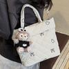 Winter New Commuter Large-capacity Tote Bag, Student Class Shoulder Bag, Messenger Bag, Handbag