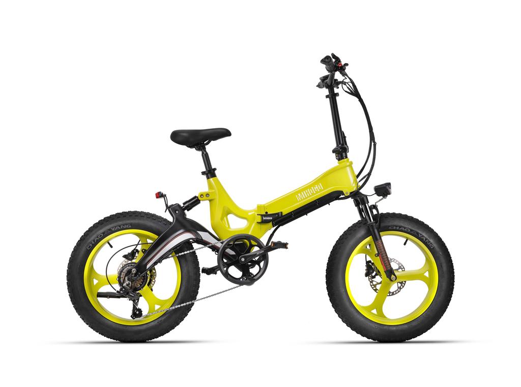 Bicicletă Electrică pentru Adulți MIHOGO NX Motor 750W cu Zgomot Redus Baterie 48V12.8Ah Suspensie Completă pentru O Plimbare Lină pe Toate Terenurile