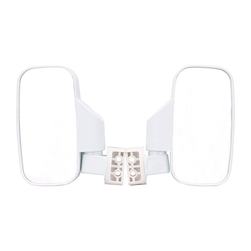 GOODDTC2 Suitable for UTV/ATV Side Mirrors Beach Bikes All-Terrain Off-Road Vehicles Conversions White