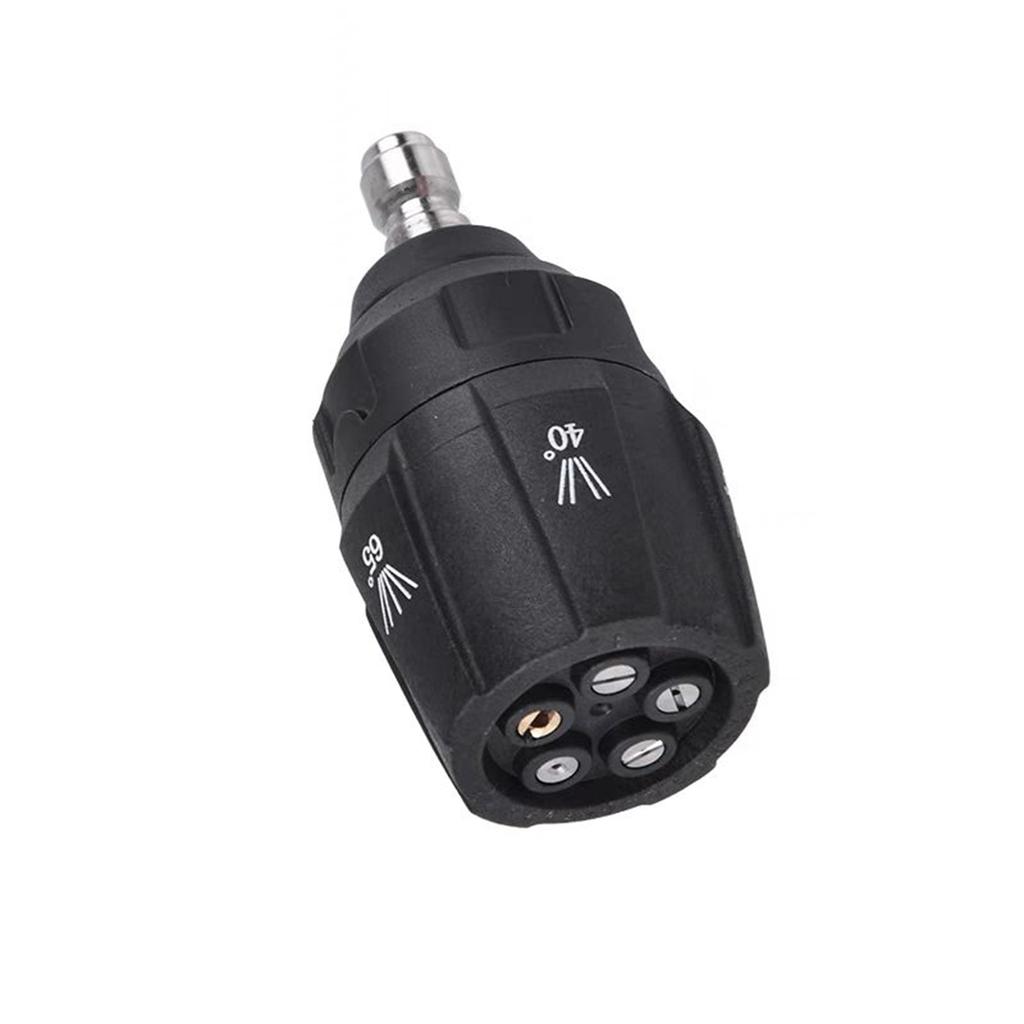 Pressure Washer Short Gun, 4000 PSI Power Washer Gun with 5in1 Nozzle Tip M22 Hose Connector, Car