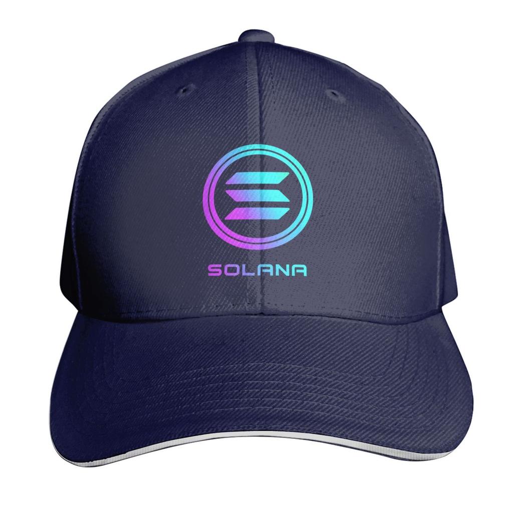 Solana Crypto Solana Cryptocurrency SOL Cap Fashion Casual Baseball Caps Adjustable Hat Hip Hop Summer Unisex Baseball Hats