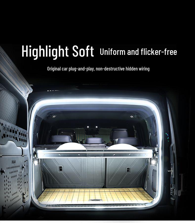Avatr 07 Trunk & Tail Box Ambient Light Strip - Camping Decorative Accessory