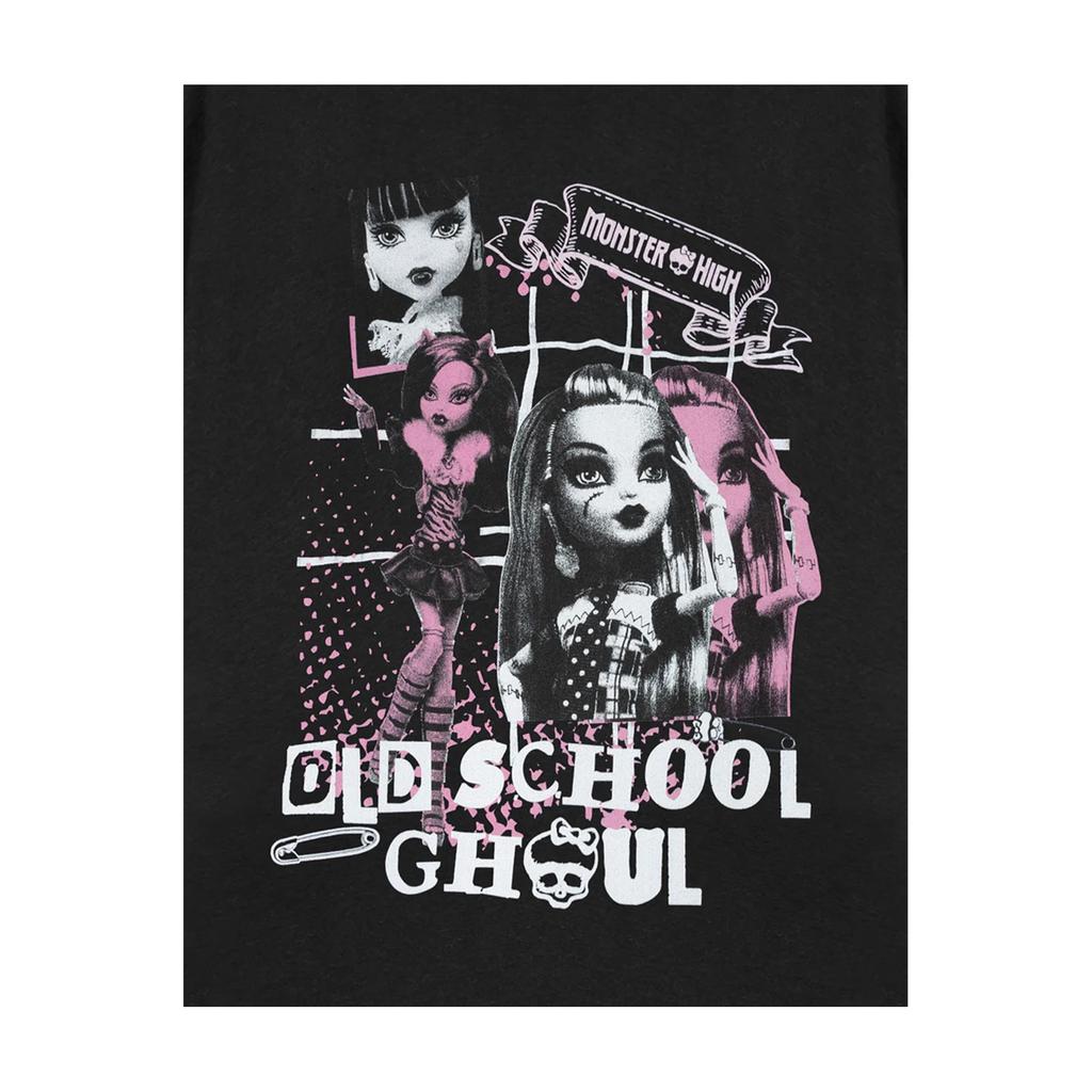 Monster High Womens/Ladies Old School Ghoul Short-Sleeved T-Shirt