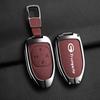 Goatskin Car Key Case Gac New Energy Trumpchi  Empow J11 J12 J13 J14 J15 J16 Gs8 Car Key Key Cover Zinc Alloy Leather Protec