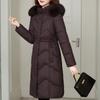 Winter Women's Jackets Hooded Loose Thick Warm Long Parkas Middle Age Female Coat