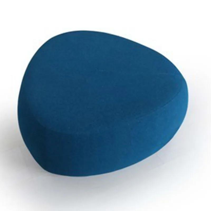 Nordic Stool Creative Ottoman Fashion Foot Stool Special-shaped Pebble Multifunctional Big Furniture for Home Portable Design