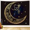 Tarot Sun Moon Dream Catcher Tapestry Witchcraft Decor Hippie Boho Tapestry Psychedelic Scenes Wall Decor Room Home Decor
