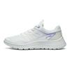 Li Ning Lightweight Soft Rebound Breathable Shock Absorbing Non-Slip Durable Low-Top Running Shoes Women Sneaker White Purple ARST020-1