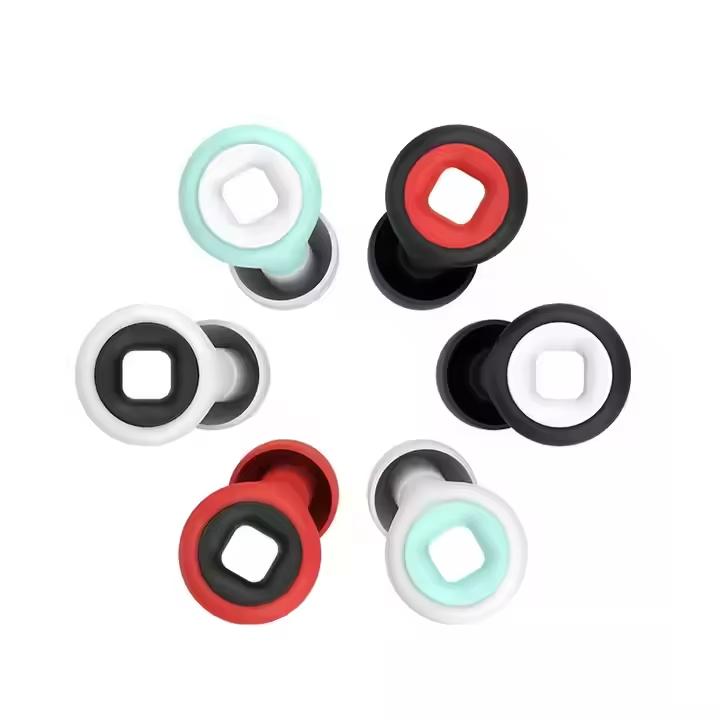 Oem Reusable Silicone Ear Plugs Waterproof Noise Reduction Sleeping Earplug Oem Hearing Supplier