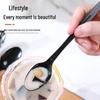 ZISIZ Disposable Plastic Long Handle Spoons