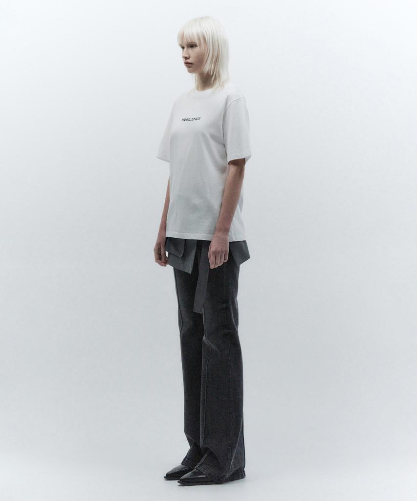 INSILENCE WOMEN Og Logo T-Shirt White