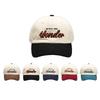 Cappellino da Baseball in Velluto a Coste Moda Autunno Inverno per Uomo Donna Vintage Ricamo Lettera WONDER Tieni Caldo Snapback Cappello Hip Hop Gorras