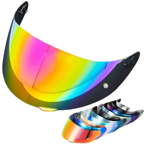 

Wayocfei agv K1 Щиток, [Подходит]: [K1 S/K3 SV/K5 S/K5] Визор шлема УФ-поглощение Мотоциклетный шлем Запасная часть (Градиент розовый)