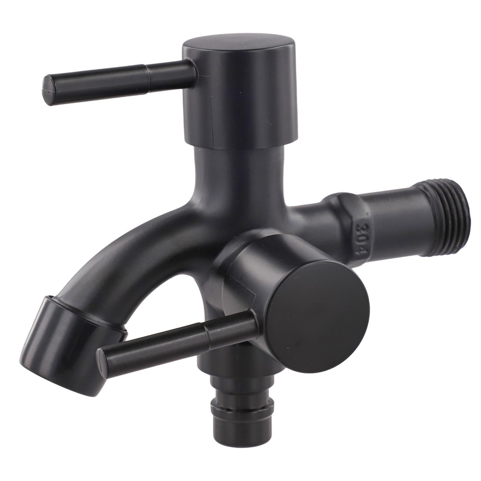 

Alloy Construction Multifunctional Faucet For Kitchen Maximum Convenience Versatile Design Contemporary Aesthetic чёрный