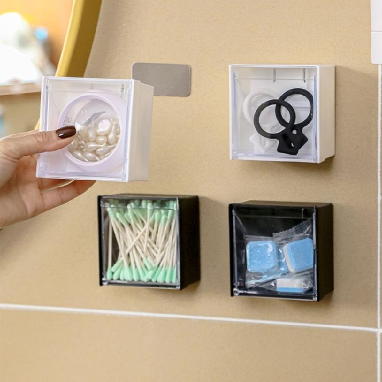Magnetic Wall Mounted Storage Box Sundries Organizer Kitchen Cabinet Storage