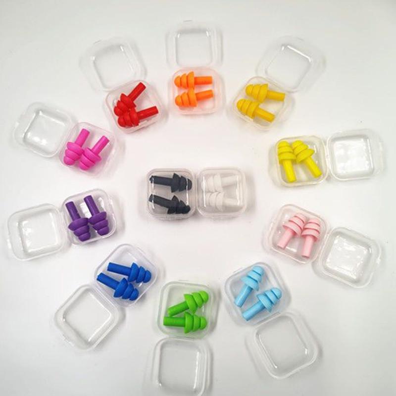 Vánoční stromek špunty do uší: Proti chrápání, Redukce hluku, Zvukotěsné pro plavání a spánek