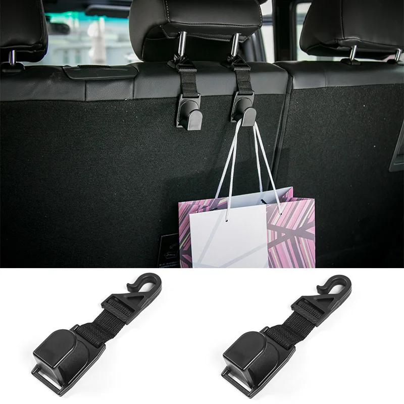 Car Seat Headrest Coat Hooks Backseat for Jeep Wrangler TJ JK JL Gladiator JT for Suzuki Jimny 1997-2026 2026 Interior Amagi