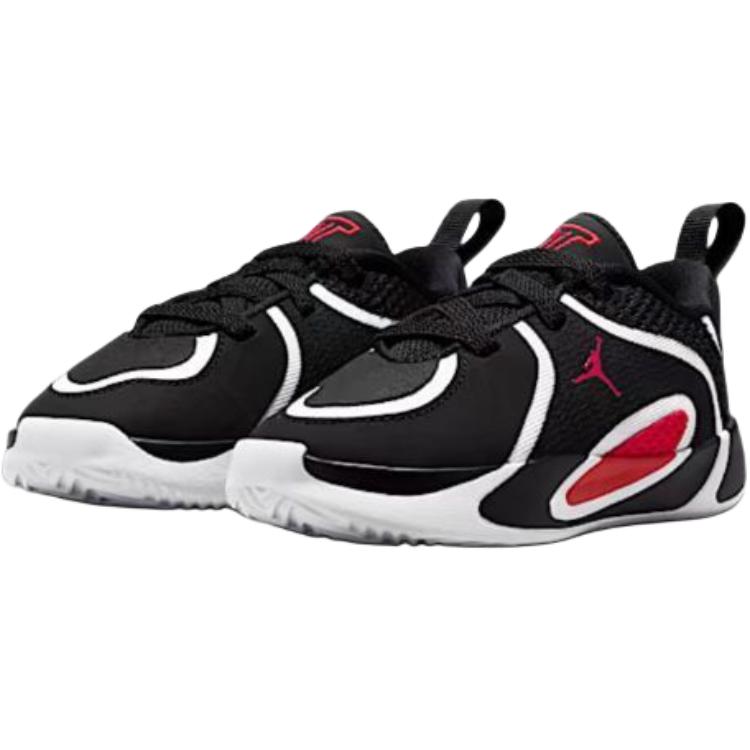 Neue Jordan Tatum 4 Low-Top Kleinkindschuhe Schwarz Kleinkind HQ4612-001