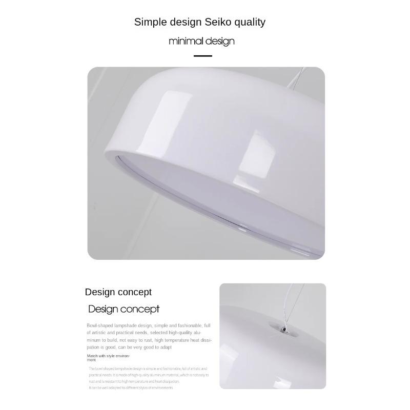 2025 High-end Modern Minimalist Aluminum Living Room Bedroom Chandelier Postmodern Dining Study Lamp Italian Designer Round Ceil
