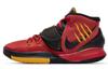 Nike Kyrie 6 'Bruce Lee' Bruce Lee Abrasion Resistant Mid top Children's Basketball Shoes Black Red CW3042-600