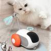 Smart Car Cat Toy Interactive Cat Toy Ball Automatic Rolling Remote Control Toy Car Indoor Cat Accessories Pet Kitten Supplies