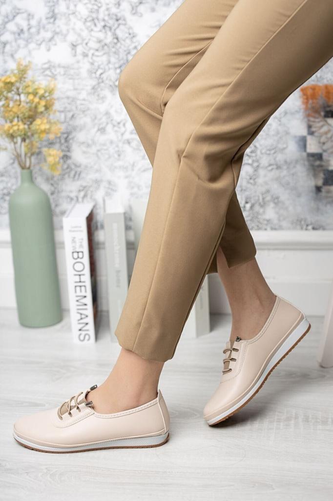 Dámské ploché boty Denní ortopedické Měkké Hnědé