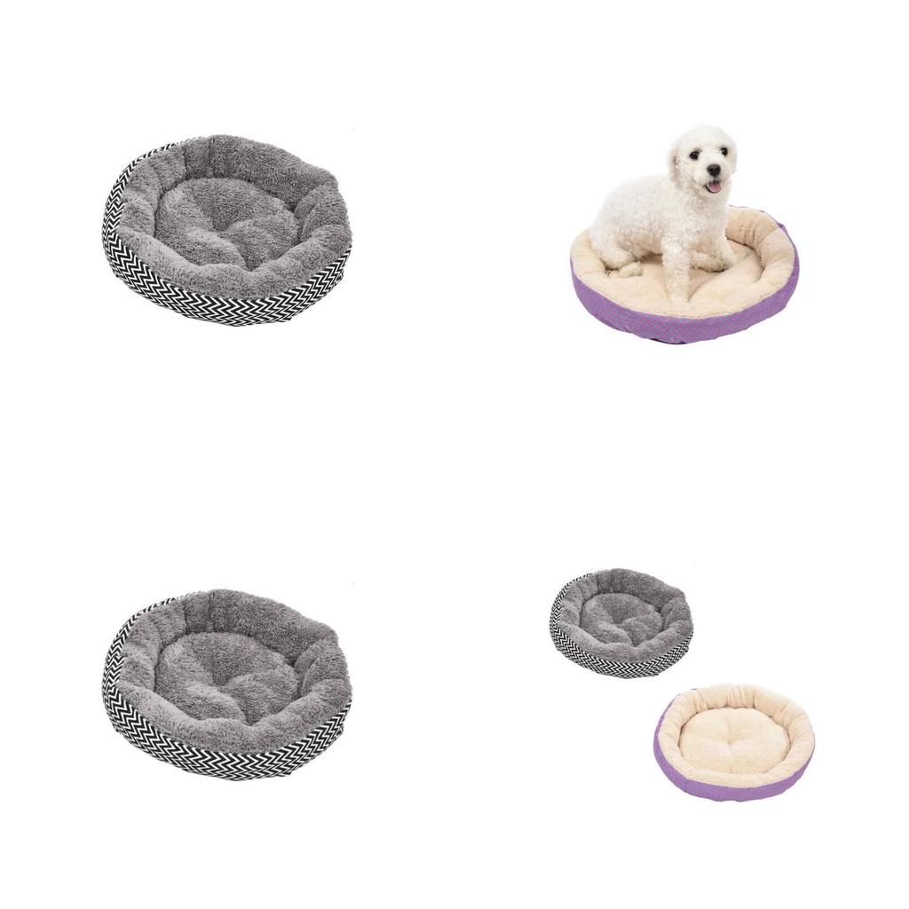 Luxusní měkká sametová teplá postel pro domácího psa kočku Dům s útulným hnízdem Podložka Polštář Bouda