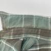 RRL Green X Gray Twill Check Pattern Long Sleeve Shirt Tops M Green X grayUsed