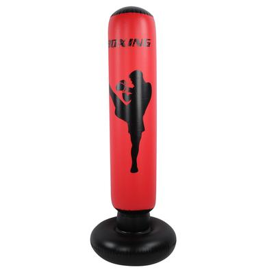 Kum Torbası Kuvvet Antrenmanı PVC Şişirilebilir Vuruş Sütunu Duvar Tumbler Boks Engel Aleti