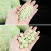 100Pcs Hard Fishing Beads Stopper Luminously Round Fishing Space Beans Stops Luminously  Fishing Line Beads Lure Accessories