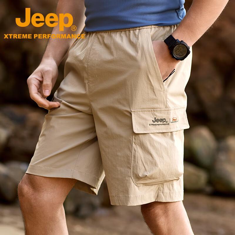 

Jeep Мужские быстросохнущие шорты для активного отдыха и пеших прогулок L