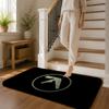 A-Aphex T-Twin Music Floor Mat Flannel Rug Non Slip Absorbent Soft Washable For Entryway Hallway Bathroom Kitchen Decor