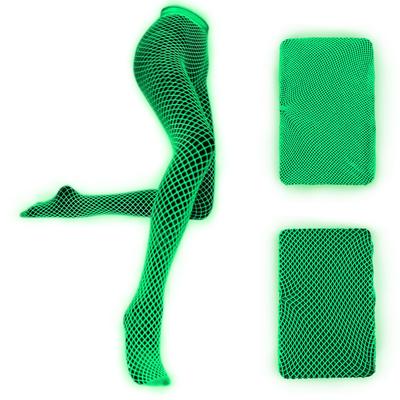 [LittleForBig] Fishnet Stocking Leggings [Luminous Fishnet Tights] High-Waist Pantyhose "Small Mesh Set" 2-Pair Set White