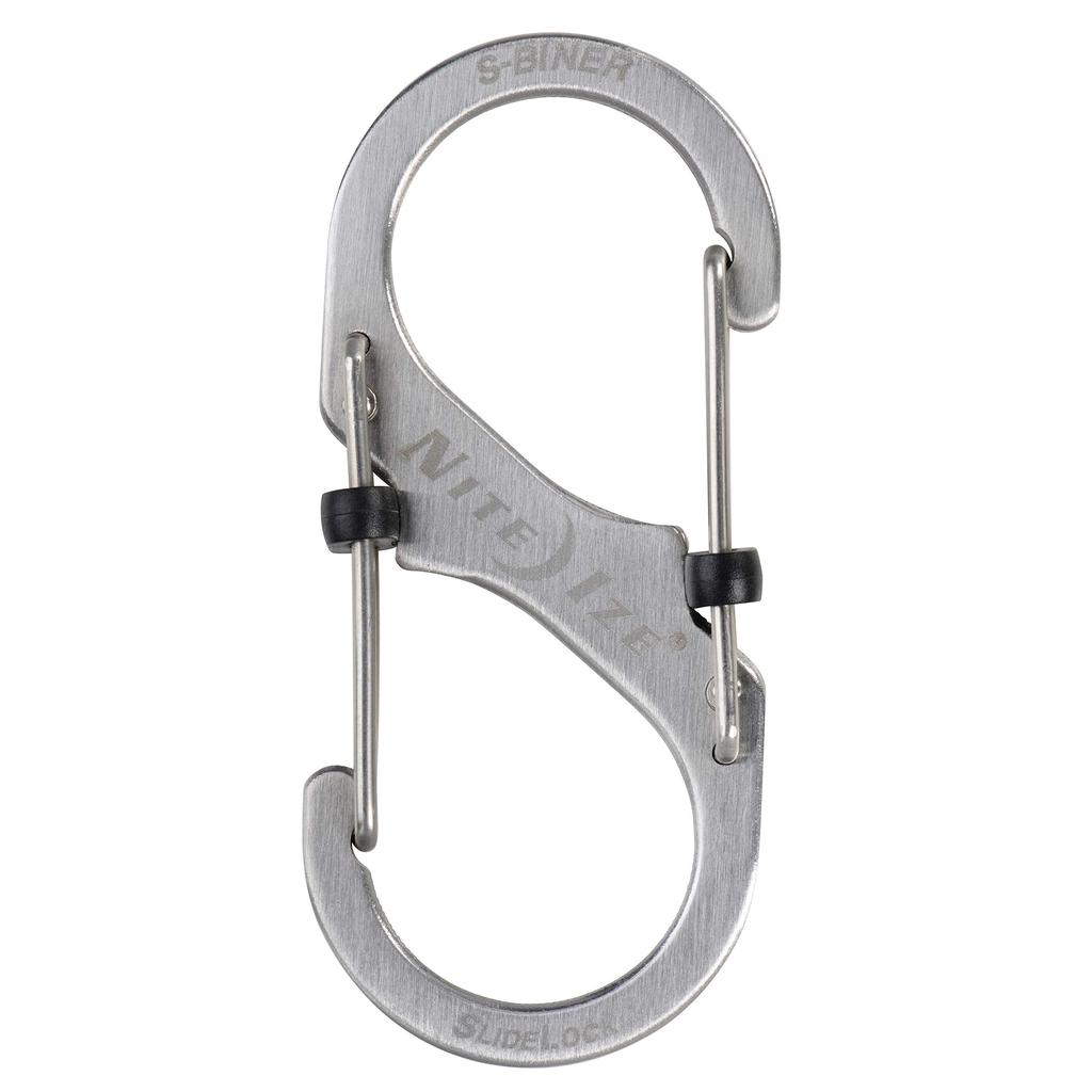 NITEIZE Sbiner Slide Lock Carabiner #3 Silver LSB3-11-R6 (Japanese Genuine
