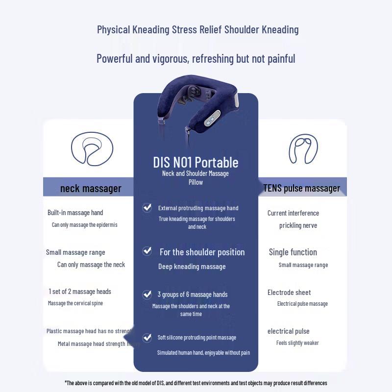 Deess 3D Kneading Neck and Shoulder Massager CN Plug (adapter Included)