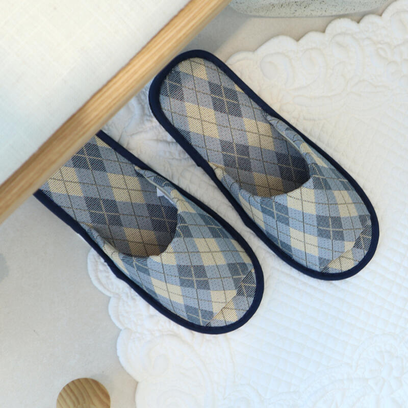 Retro jacquard indoor slippers for women, choose one of four colors