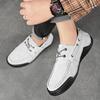Fashion Spring Men Classic Casual Men Shoes Vintage Style Comfy Lightweight Flats Oxford Men Dress Shoes Business Formal Shoes Man